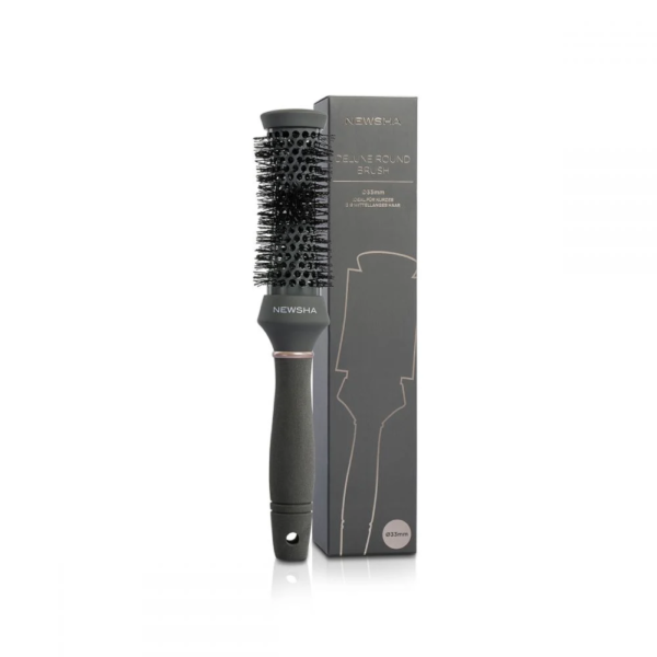Круглий браш СІРИЙ Deluxe Round Brush 33мм
