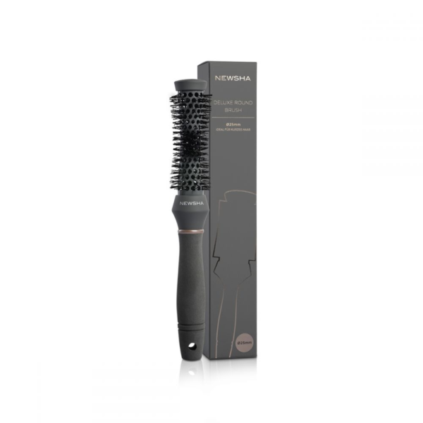 Круглий браш СІРИЙ Deluxe Round Brush 25мм